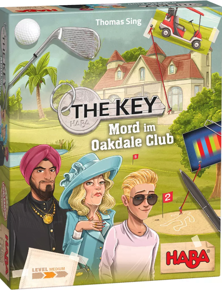 Dedukcijska igra za 1 do 4 igralce od 8 do 99 let starosti. V golf klubu Oakdale Club je prišlo do šokantnih umorov. Trije ljudje so bili umorjeni! Igralci