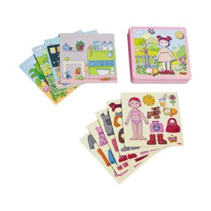 Mala neutrudljiva Lilli se rad oblači in vedno nekaj počne. V šoli se uči, hodi na sprehode ali pa doma kuha. Lilli živi v praktični pločevinasti